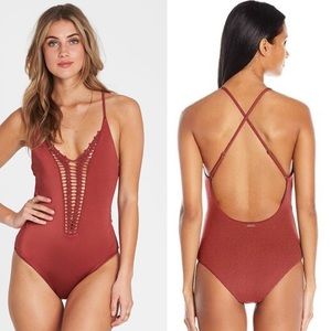 Billabong Hippie Hooray Redwood One Piece